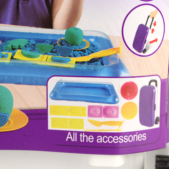 Kinetic Sand Suitcase Set with Molds & Tools