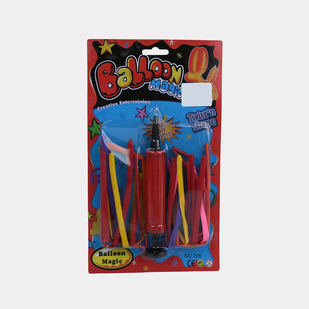 DIY Balloon Modeling Kit with Air Pump