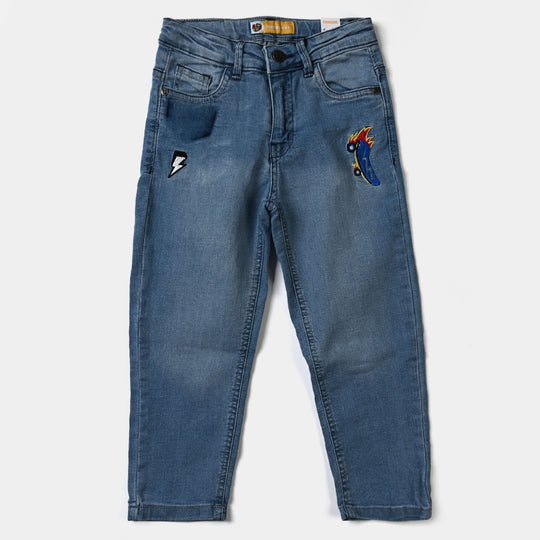 Boys Denim Pant Reverse -LT.Blue