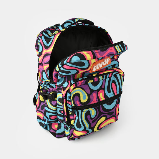 LEVUP MULTI COMPARTMENTS SCHOOL BACKPACK FOR CLASS 5-10