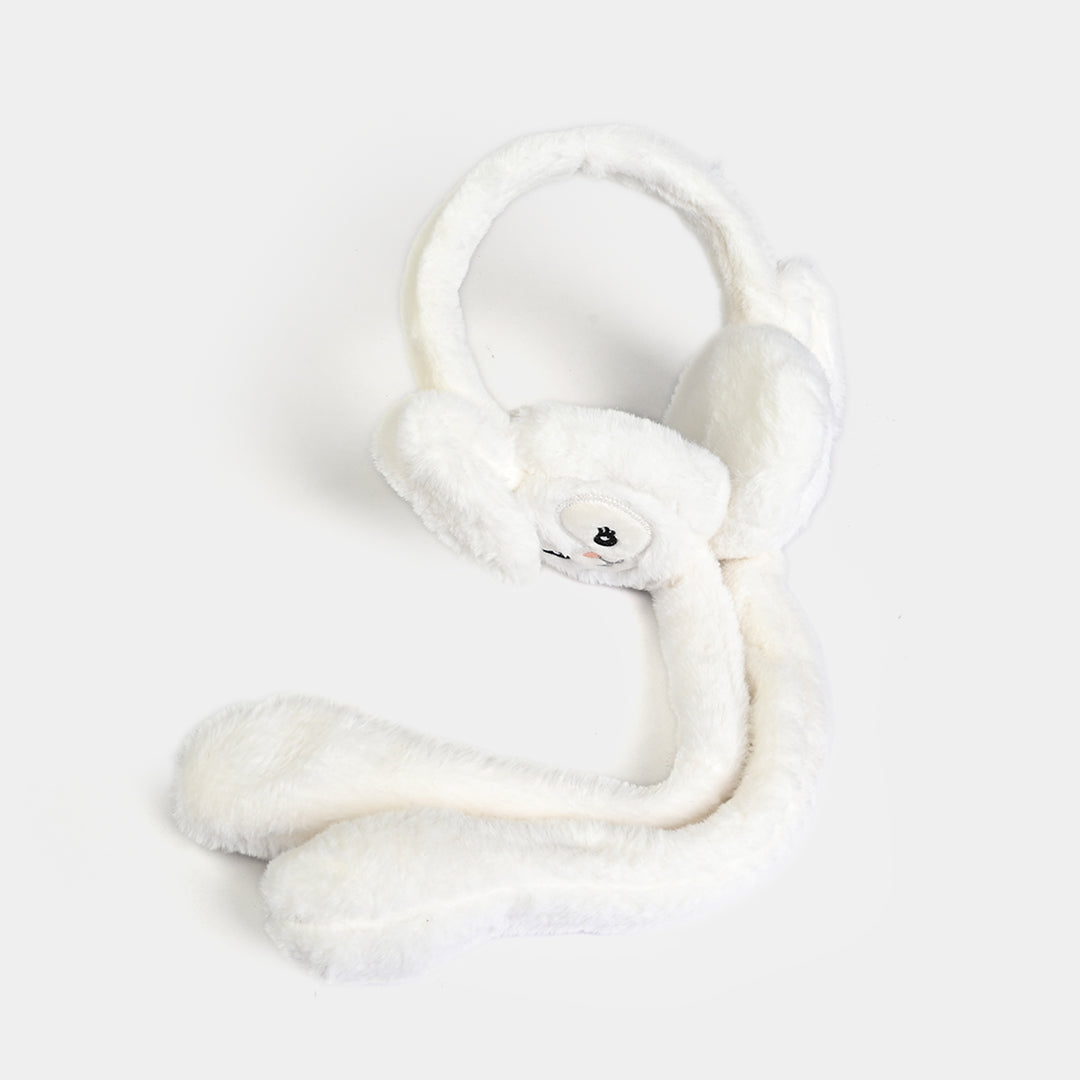 Interactive Moving Ear Plush Winter Earmuffs