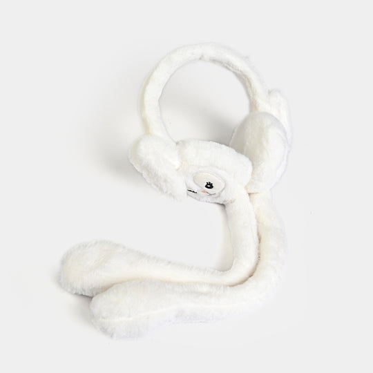 Interactive Moving Ear Plush Winter Earmuffs