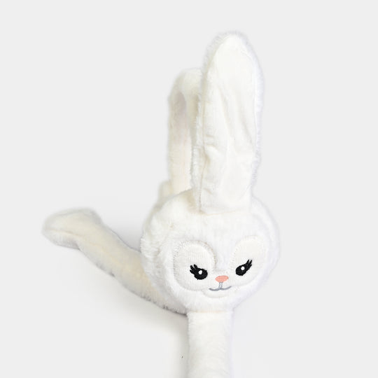 Interactive Moving Ear Plush Winter Earmuffs