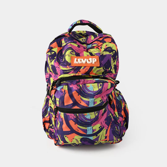 LEVUP MULTI COMPARTMENTS SCHOOL BACKPACK FOR CLASS 5-10