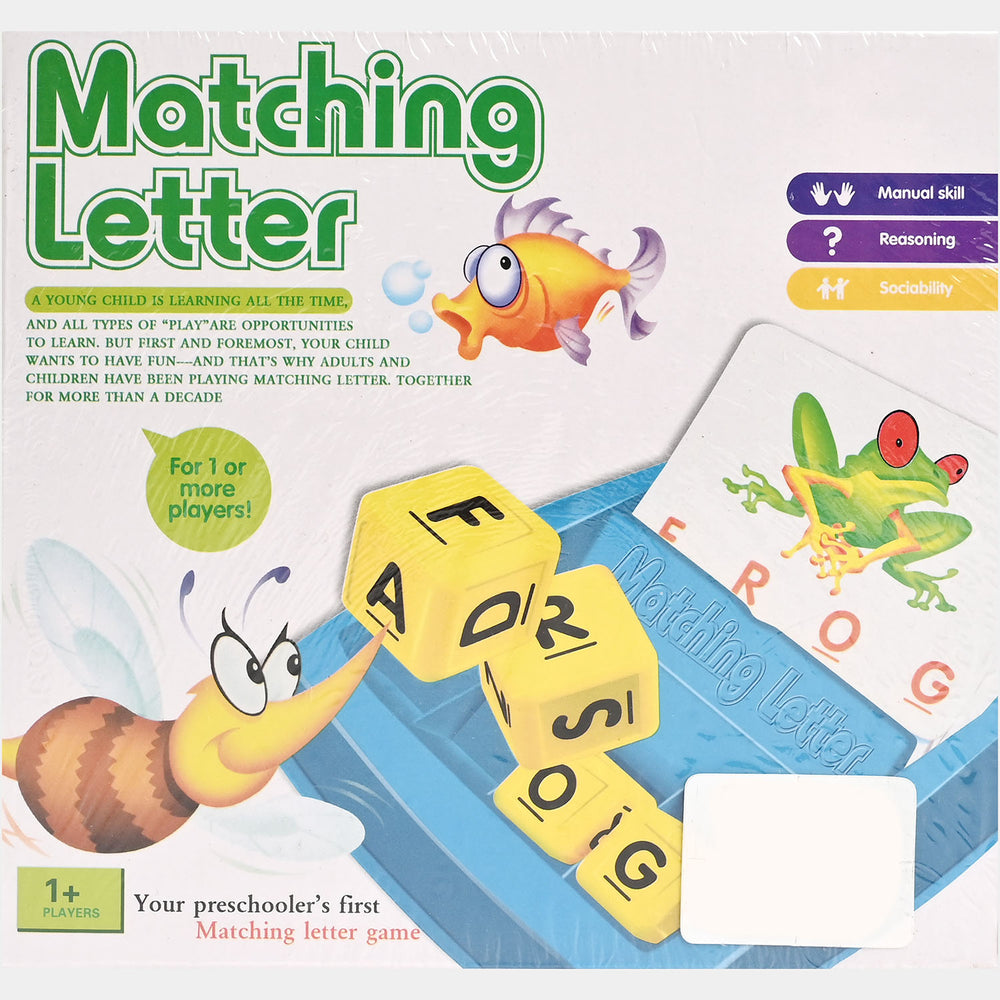 Matching Letter Word Guessing Game