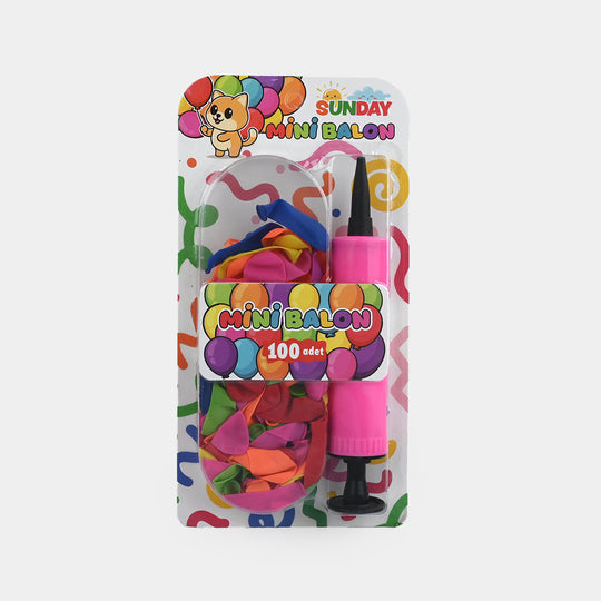Mini Balloon Pack with Hand Pump