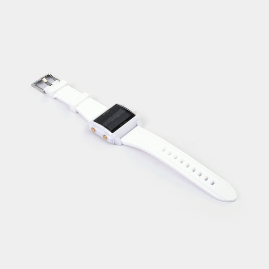 Square Dual-Display Wrist Watch