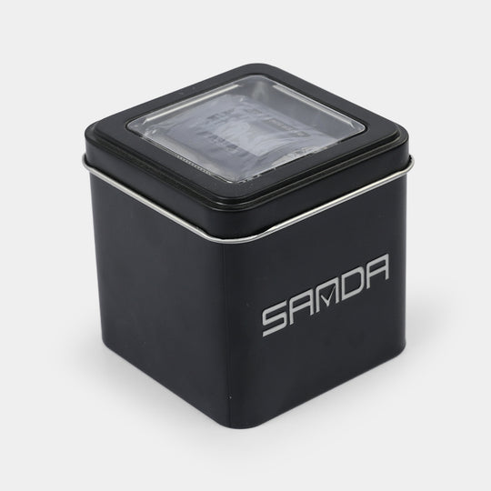 Square Digital Display Sports Wrist Watch