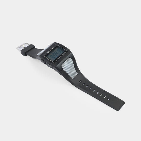 Square Digital Display Sports Wrist Watch