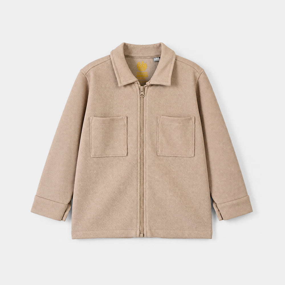 Boys Thermal 2 Pcs Suit DXB Light Tan