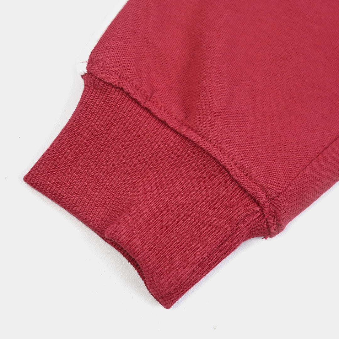 Infant Boys Jersey/Terry Pyjama Fun Day-Rio.Red