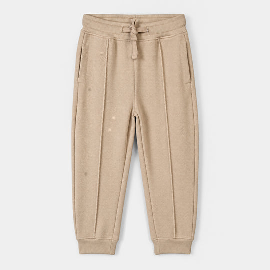Boys Thermal 2 Pcs Suit DXB Light Tan