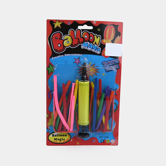 DIY Balloon Modeling Kit with Air Pump
