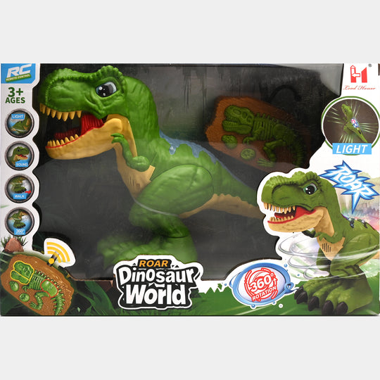 Remote Control Roaring Dinosaur Toy