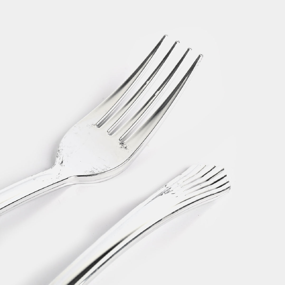 Fork Set Silver - 20Pcs