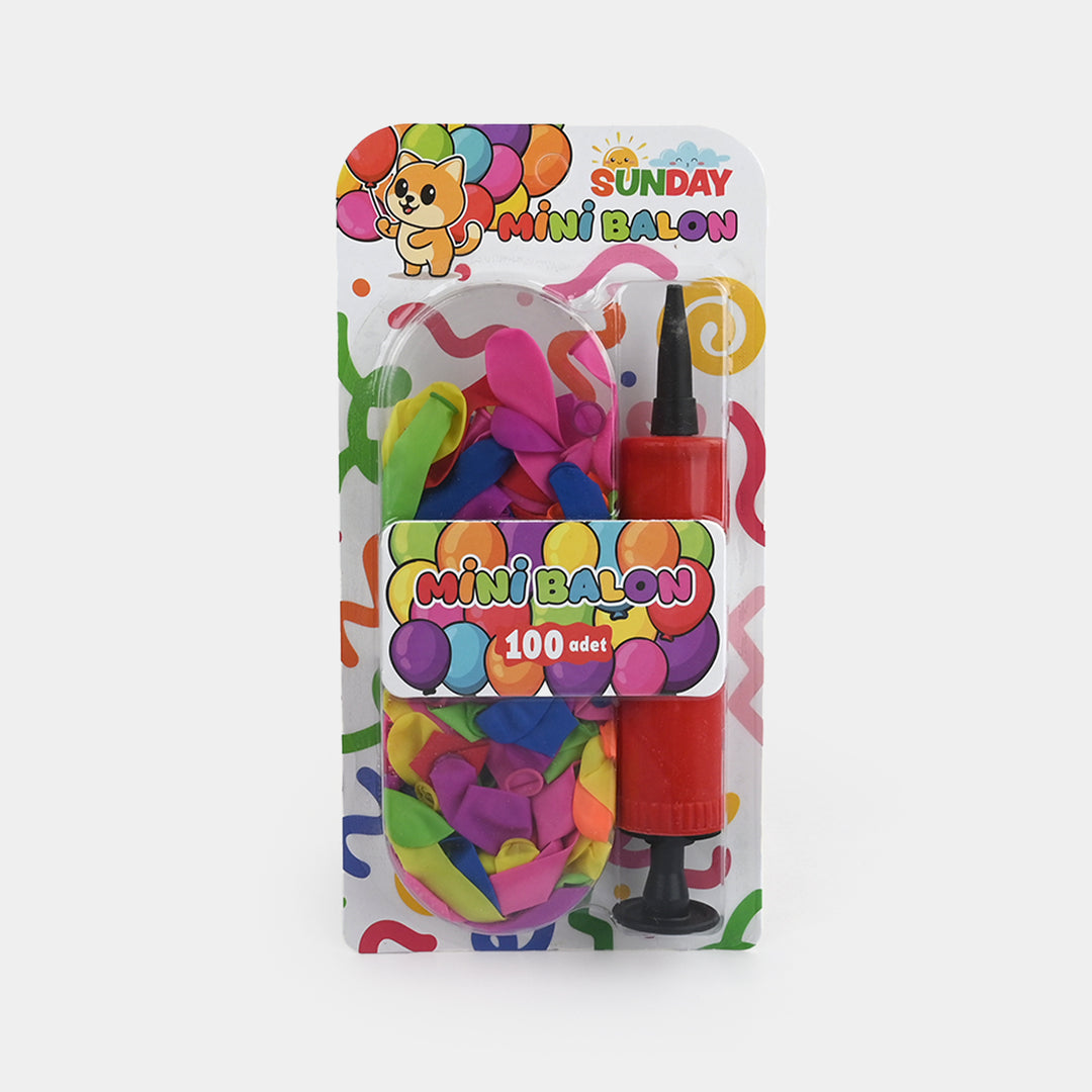 Mini Balloon Pack with Hand Pump