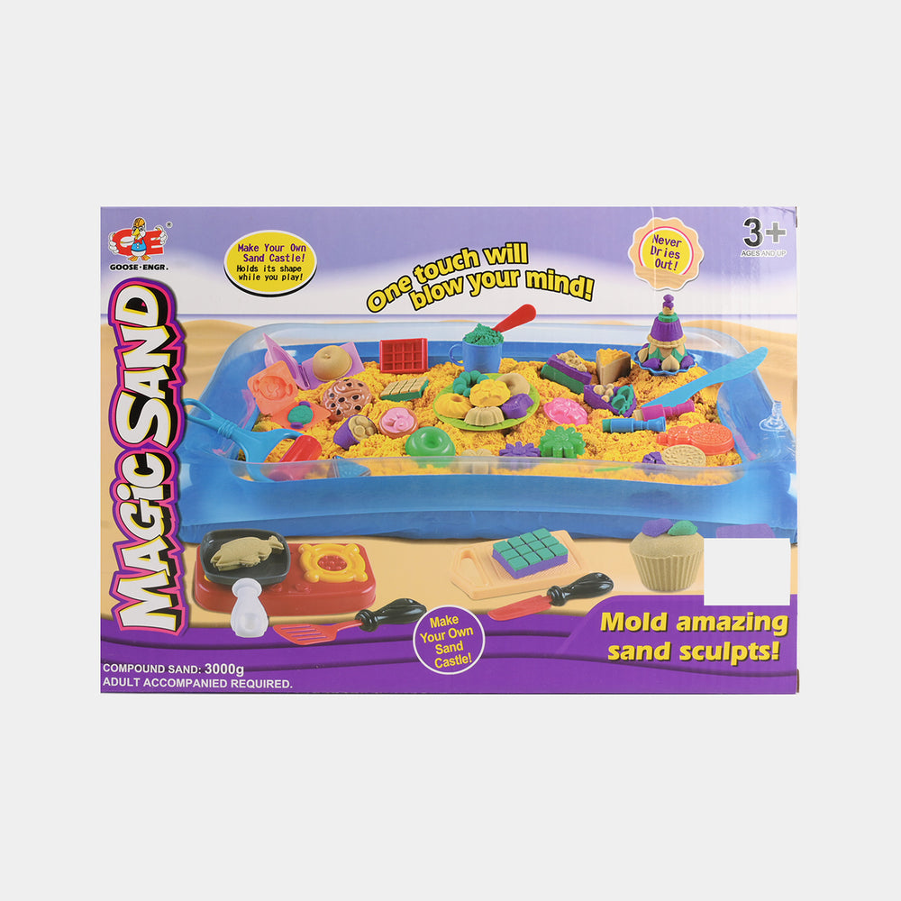 Magic Sand 76-Piece Kitchen & Food Cooking Playset