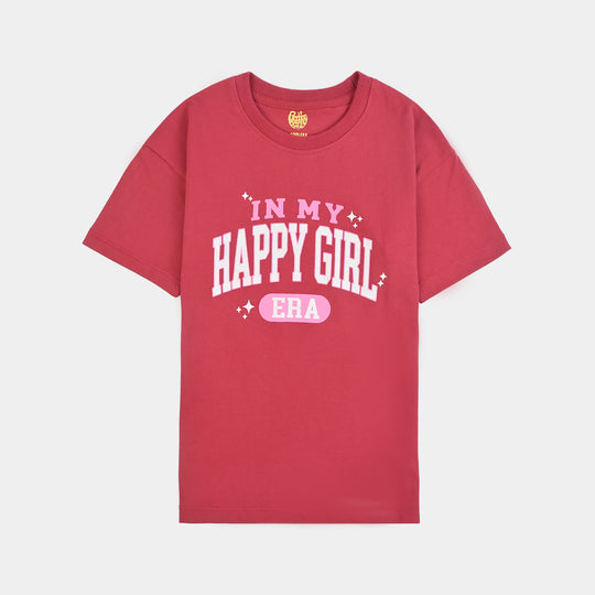 Girls Jersey/Terry 2Piece Suit Happy Girl-Rio.Red