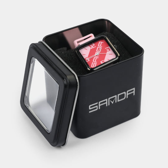 Modern Square Analog Wrist Watch