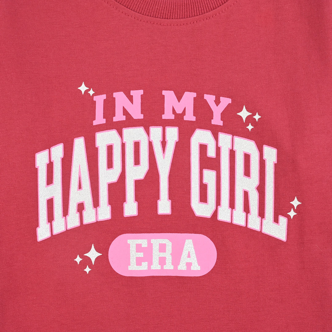 Girls Jersey/Terry 2Piece Suit Happy Girl-Rio.Red