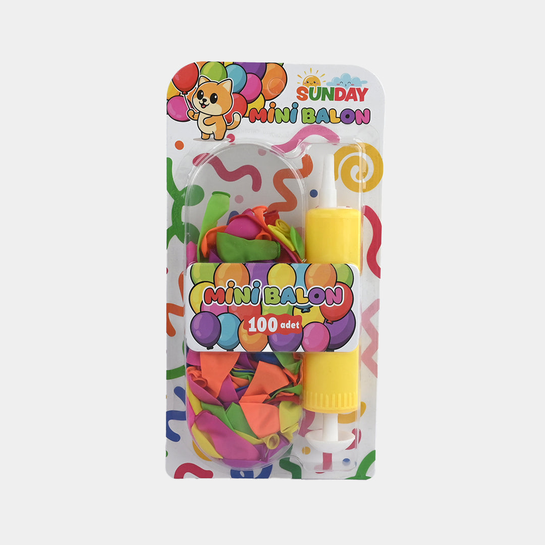 Mini Balloon Pack with Hand Pump