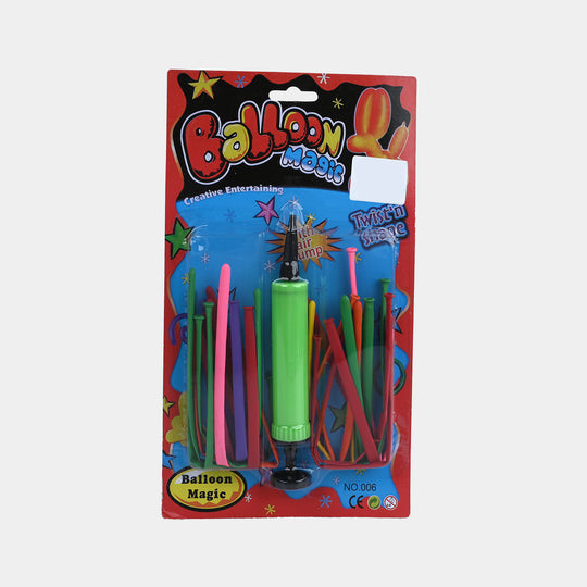 DIY Balloon Modeling Kit with Air Pump