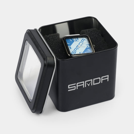 Modern Square Analog Wrist Watch