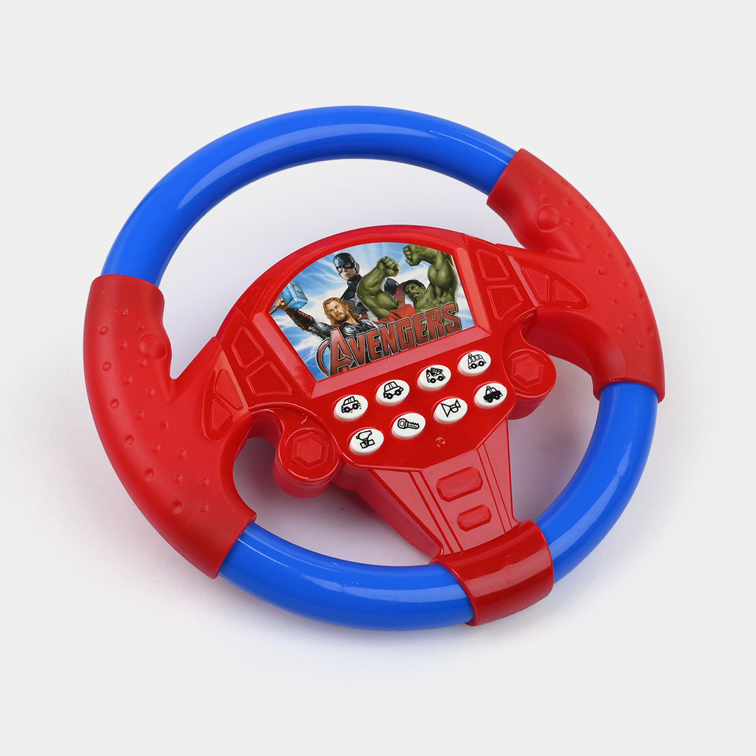 Superhero Interactive Musical Steering Wheel