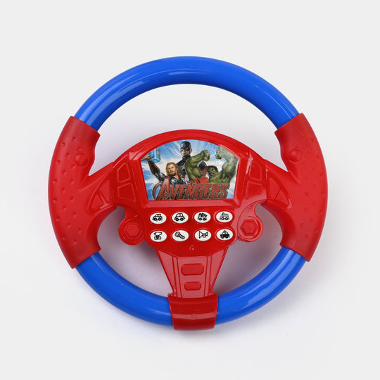Superhero Interactive Musical Steering Wheel