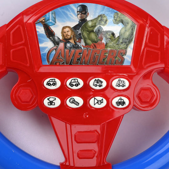 Superhero Interactive Musical Steering Wheel