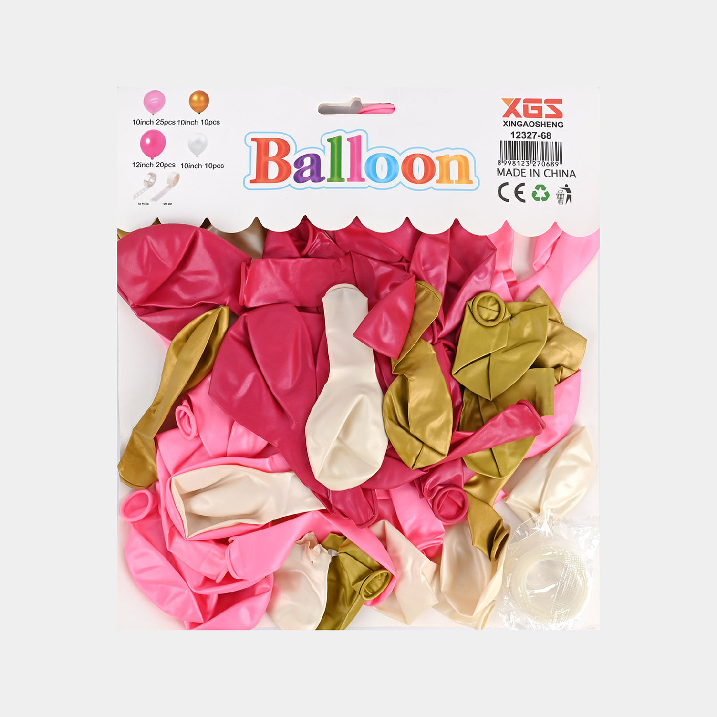 Foil Balloon Set HBD 67pcs