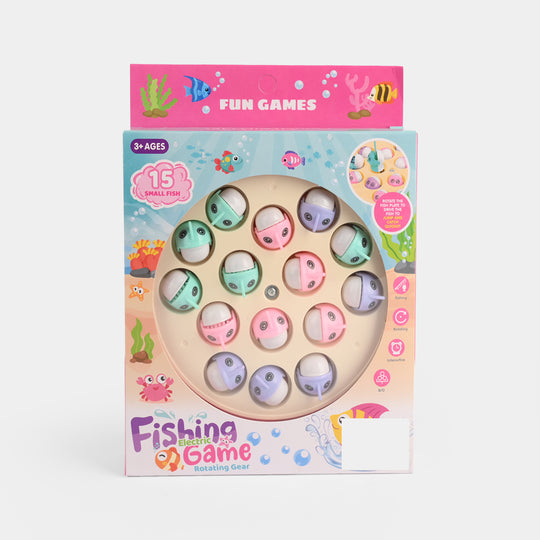 Kids Electric Fishing Game Play Set