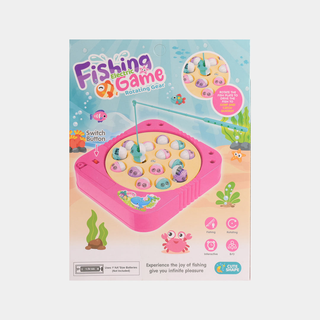 Kids Electric Fishing Game Play Set