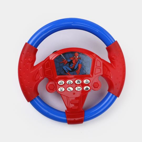 Superhero Interactive Musical Steering Wheel