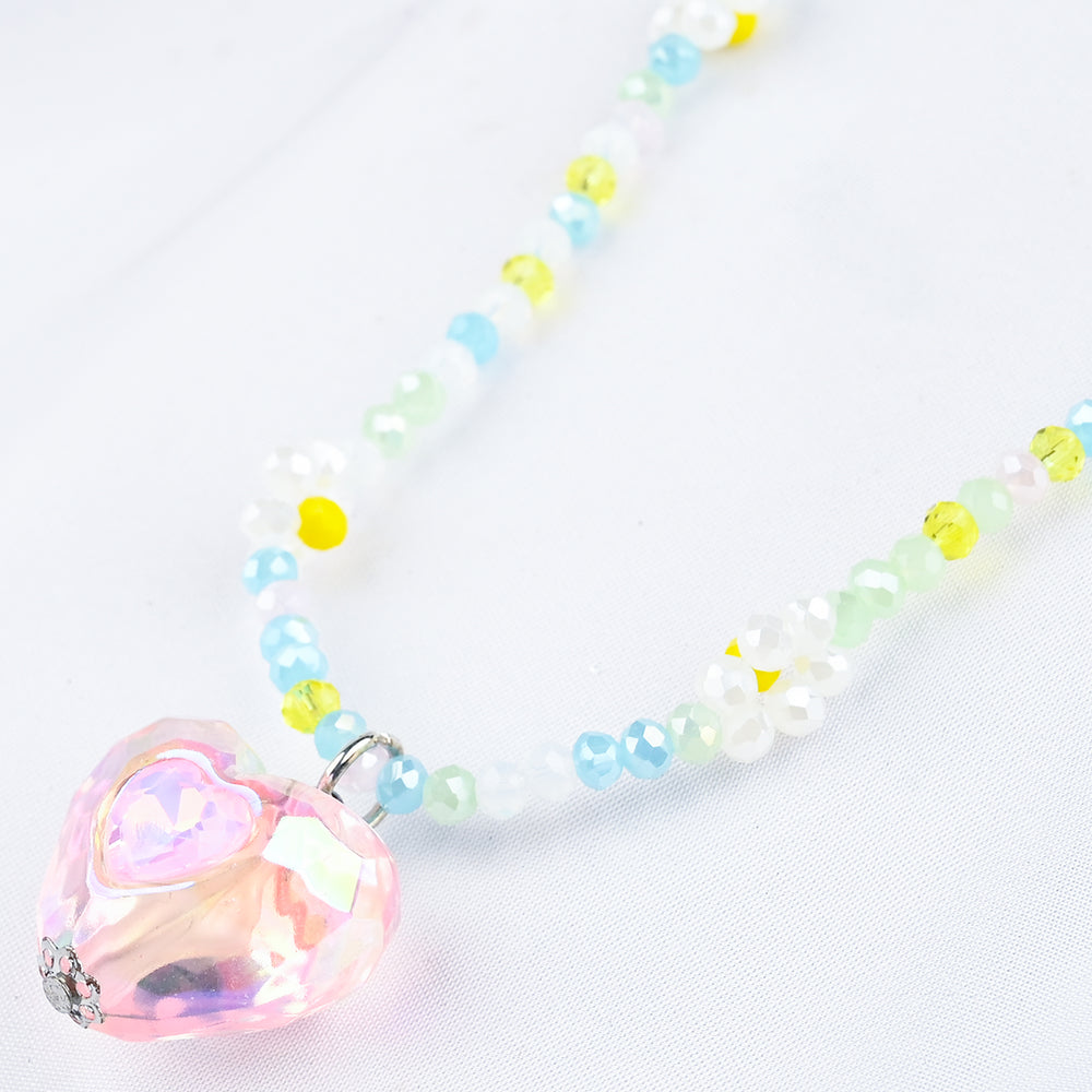 GIRLS CHARM BEADED NECKLACE