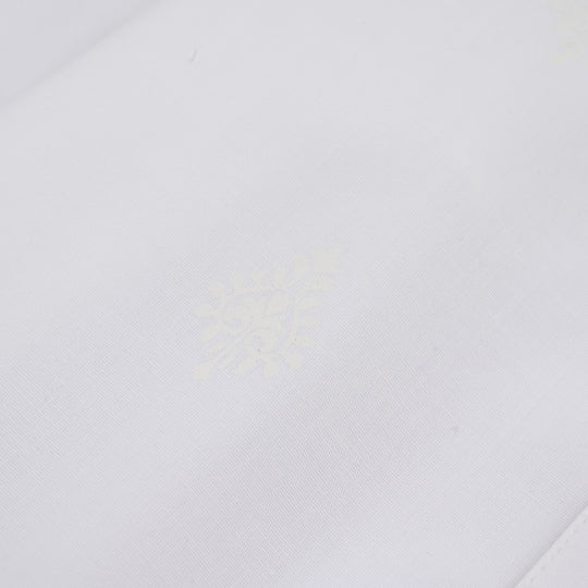 Infant Boys Cotton Poplin Kurta Pajama - White