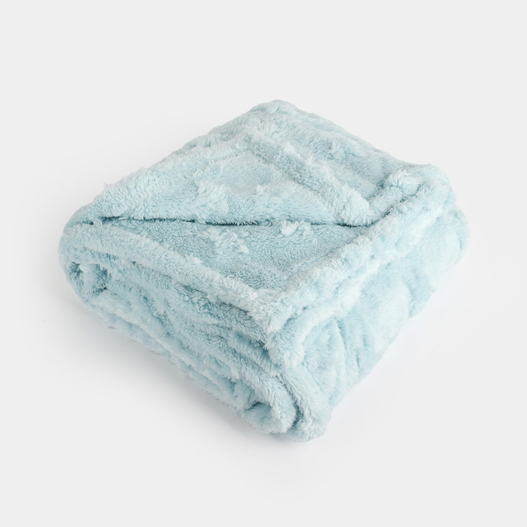 Plushed Textured Blanket