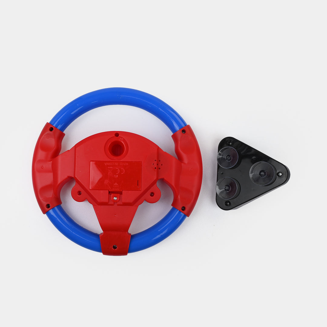 Superhero Interactive Musical Steering Wheel