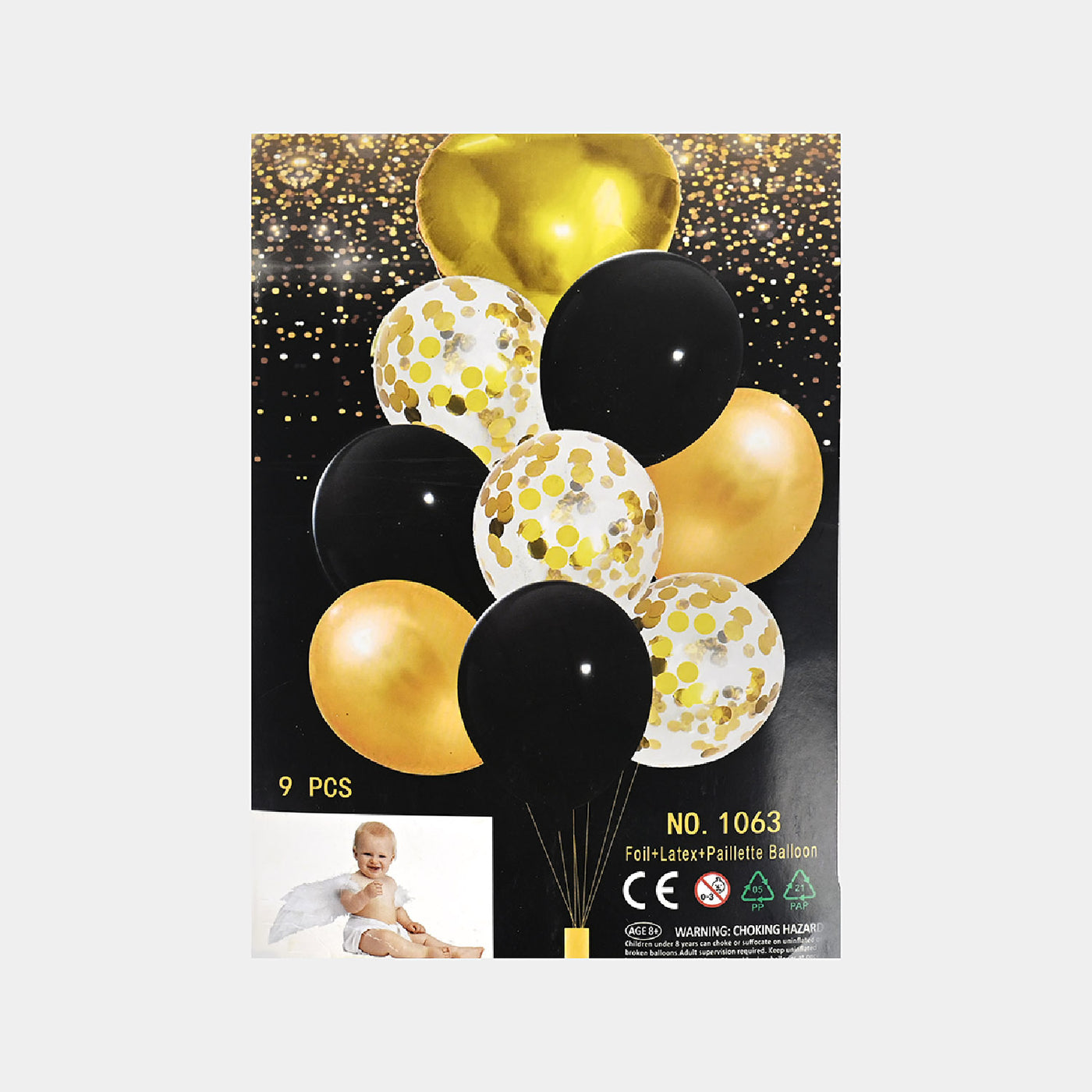 FOIL MIX BALLOON BIRTHDAY PARTY DECORATION