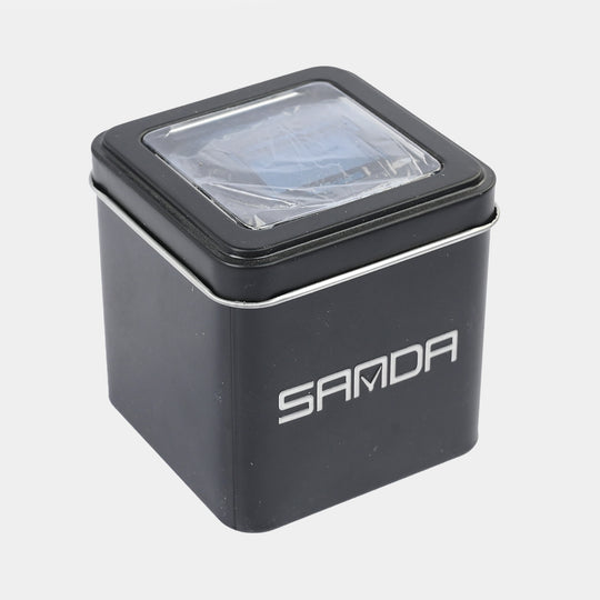 Square Digital Display Sports Wrist Watch