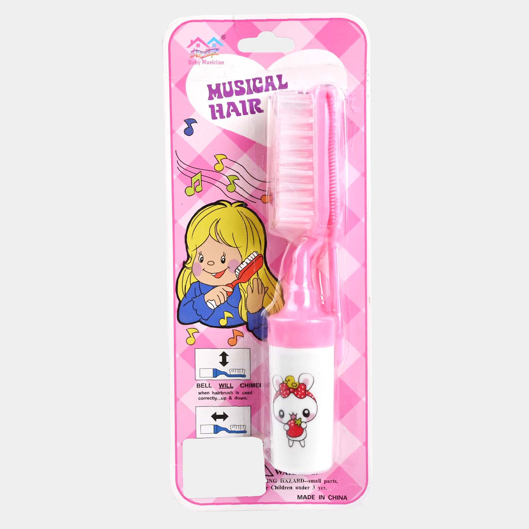 Musical Hair Brush & Comb | Pink