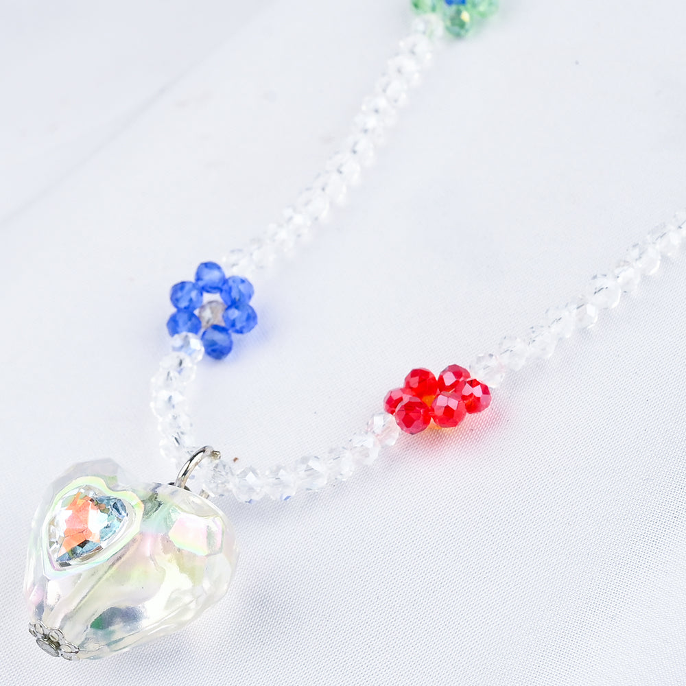GIRLS CHARM BEADED NECKLACE