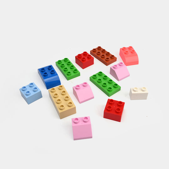 Colorful Building Blocks Set 72Pcs