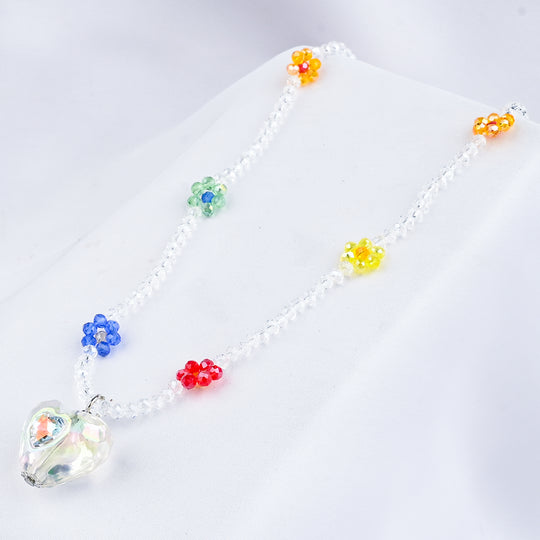 GIRLS CHARM BEADED NECKLACE