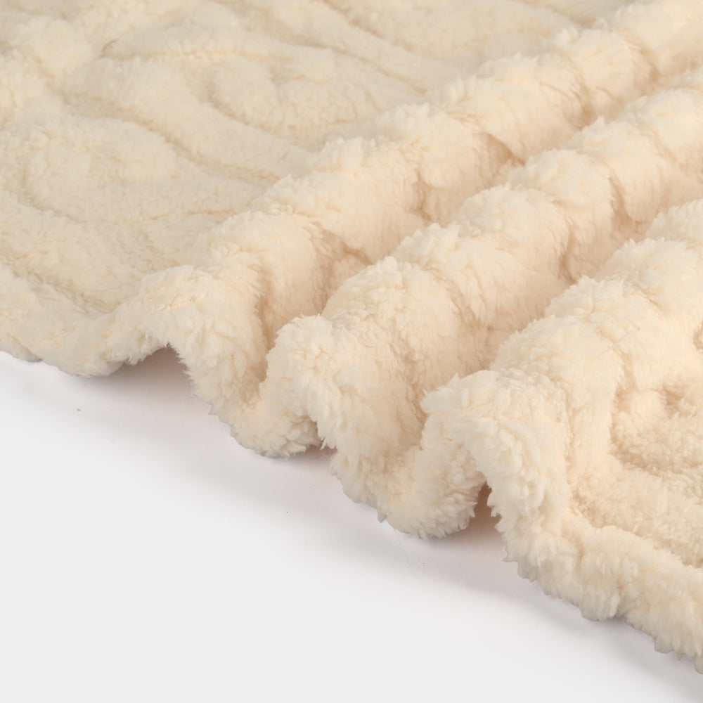 Plushed Textured Blanket