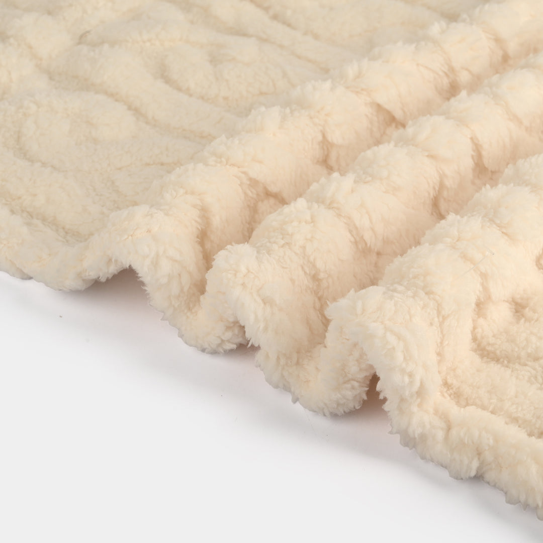 Plushed Textured Blanket