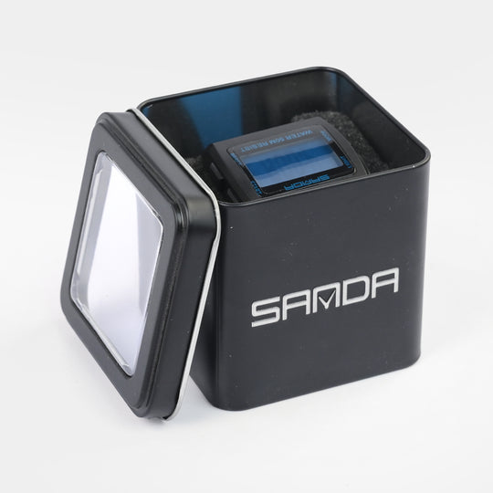 Square Digital Display Sports Wrist Watch