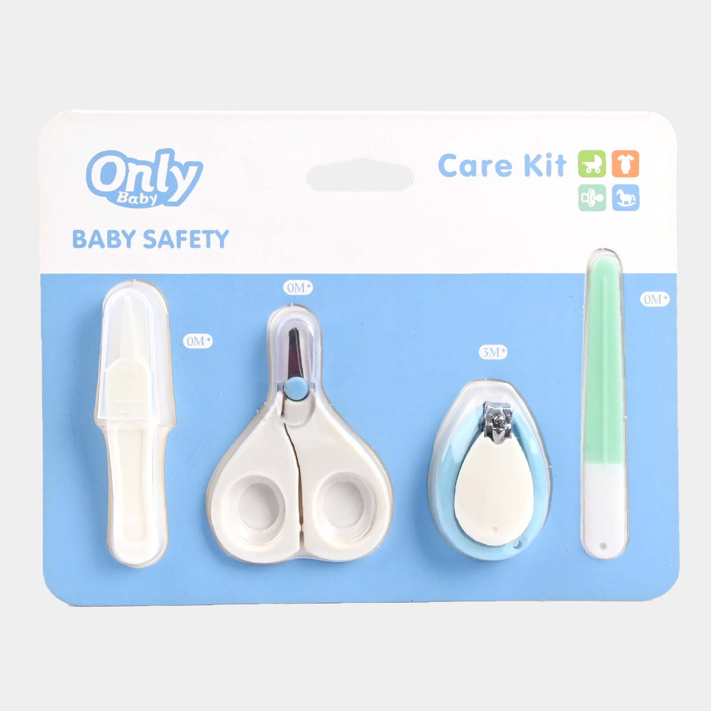 Baby Grooming Set 4PCs | Blue