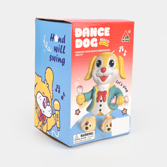 Dancing Dog With Light & Music