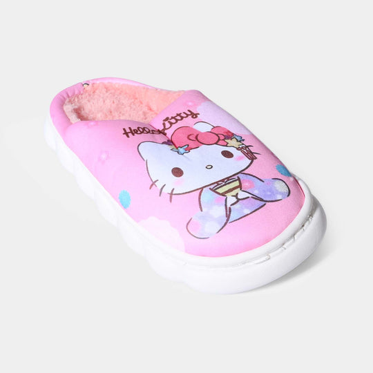 Girls Slipper Fur HH-003-Pink